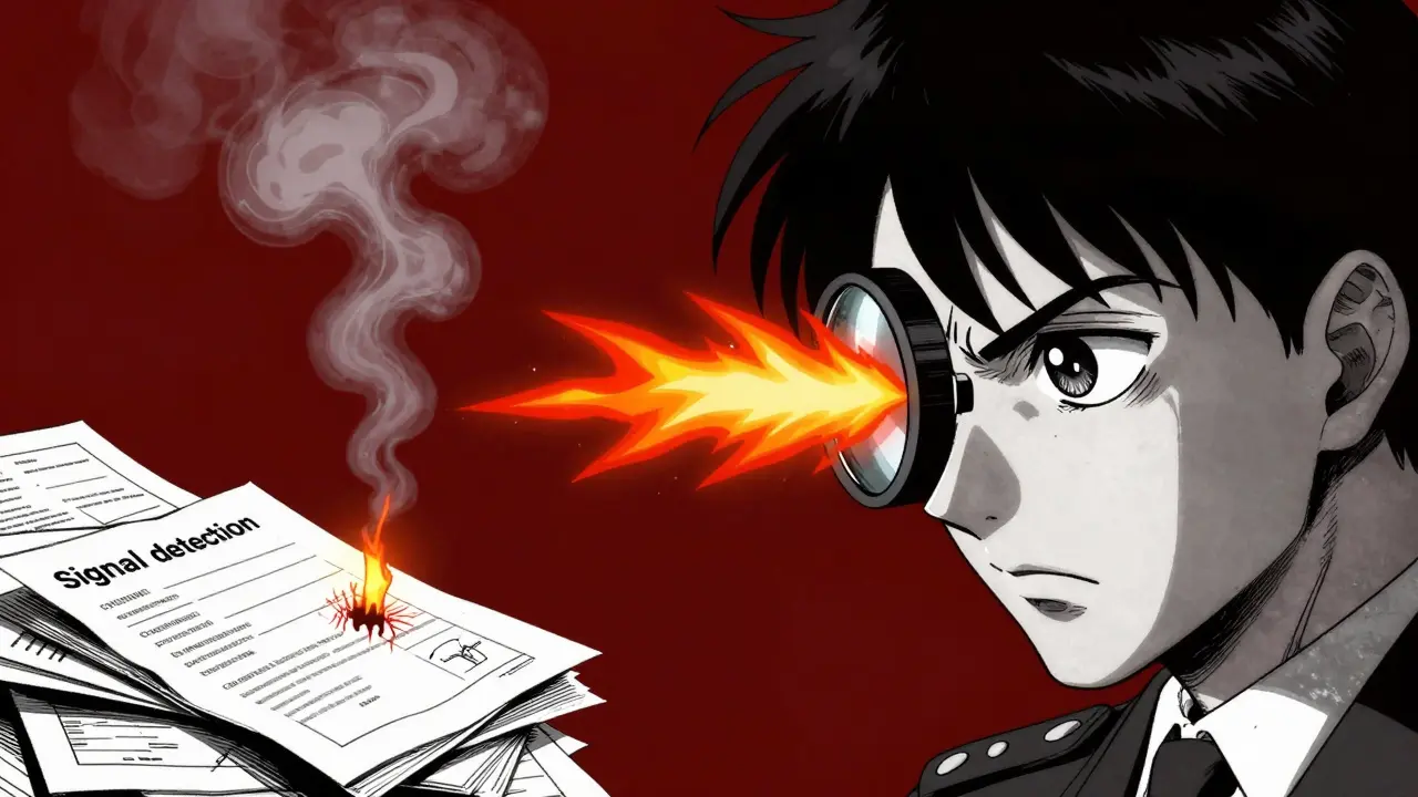 Metaphorical image of a smoke signal turning into a fire of medical proof.